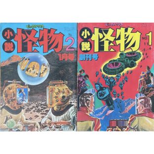 非公開: 小説 怪物　創刊号、創刊2号 2冊セット　ビックリハウス