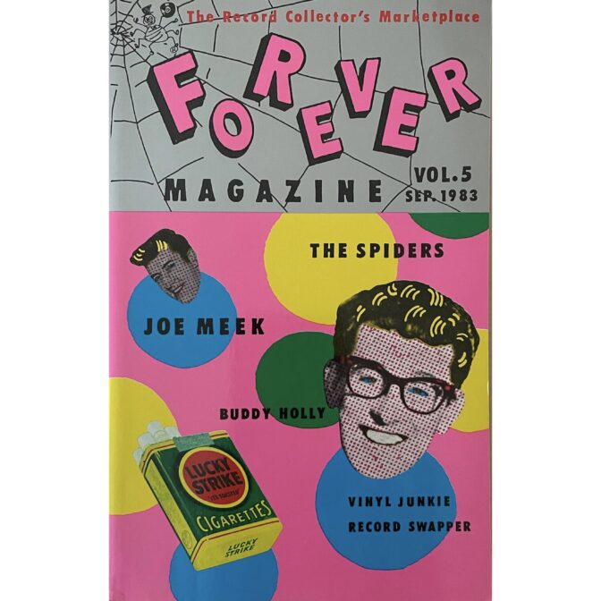 FOREVER MAGAZINE VOL.5 SEP.1983 The Record Collector's Marketplace