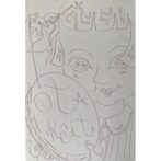 太田螢一 Keiichi Ohta ドローイング サイン drawing and signed