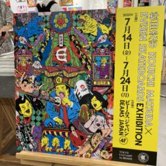 松田光市×Evisen Skateboards Exhibition開催中！