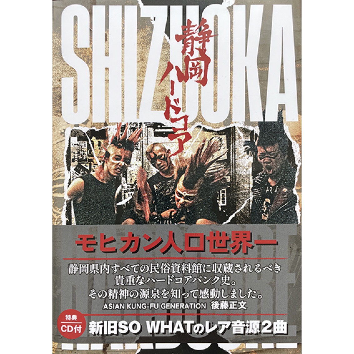 静岡ハードコア SHIZUOKA HARDCORE   初版限定CD付き(新旧SO WHAT)