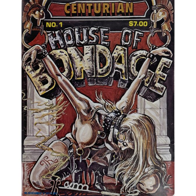 CENTURIAN HOUSE OF BONDAGE No.1 FEATURING THE EROTIC ART OF RAMM