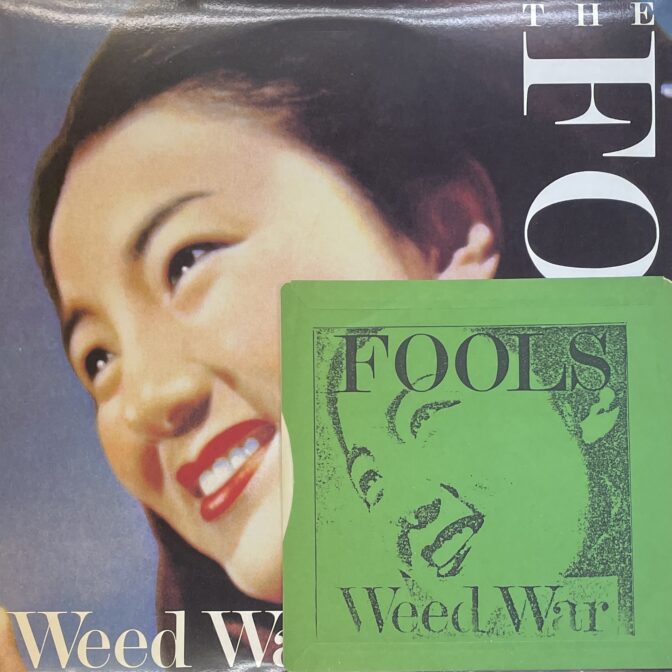 THE FOOLS / Weed War LP vinyl +Flexi disc ヤギヤスオ Yasuo Yagi:cover