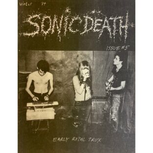 SONIC DEATH ISSUE#5 SONIC YOUTH ファンジン