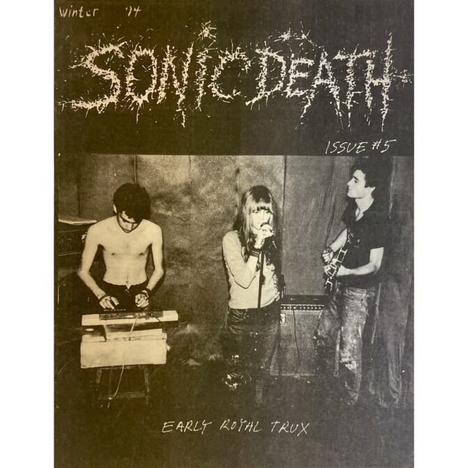 SONIC DEATH ISSUE#5 SONIC YOUTH ファンジン