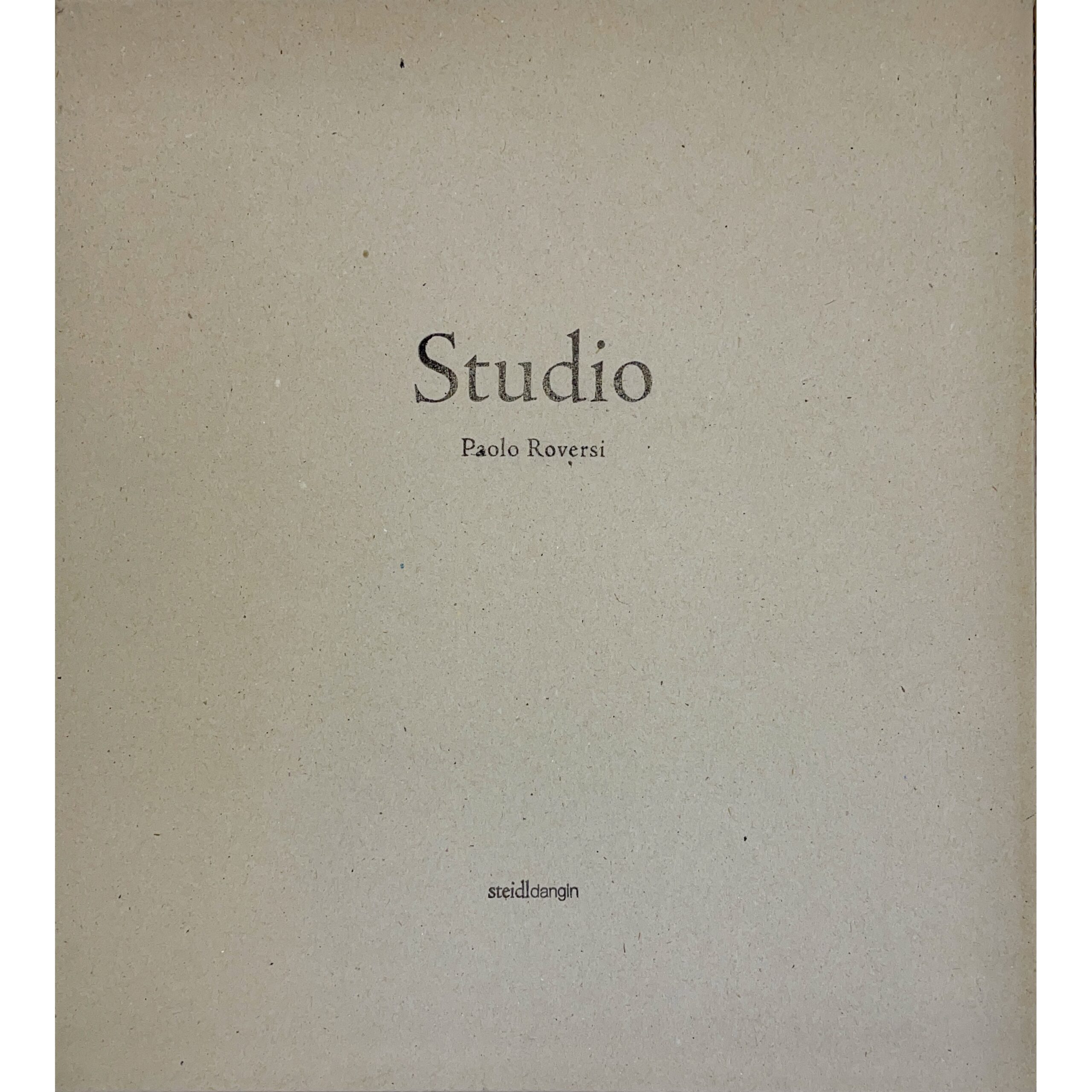 Studio Paolo Roversi パオロ・ロベルシ Limited Edition