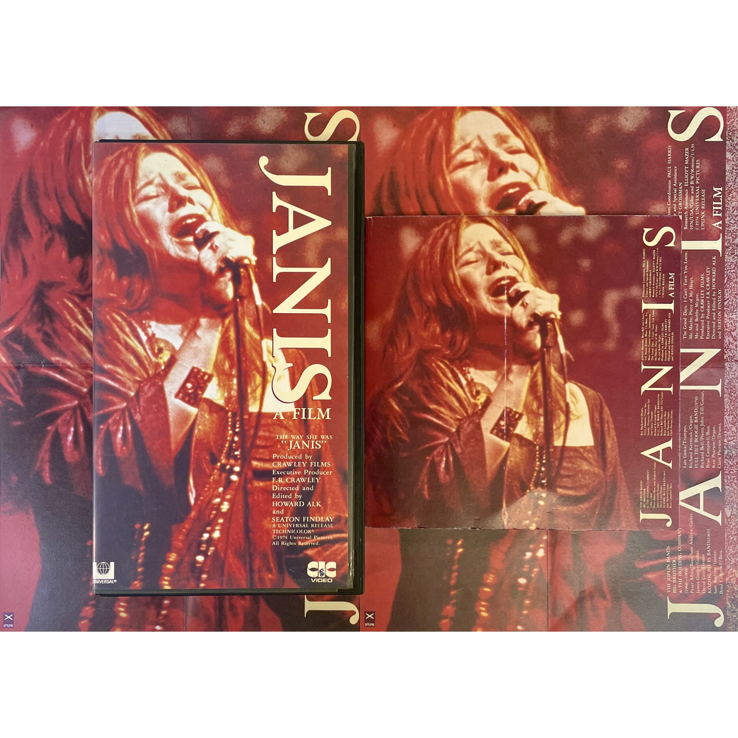 JANIS A FILM 【VHS】+カタログ付き