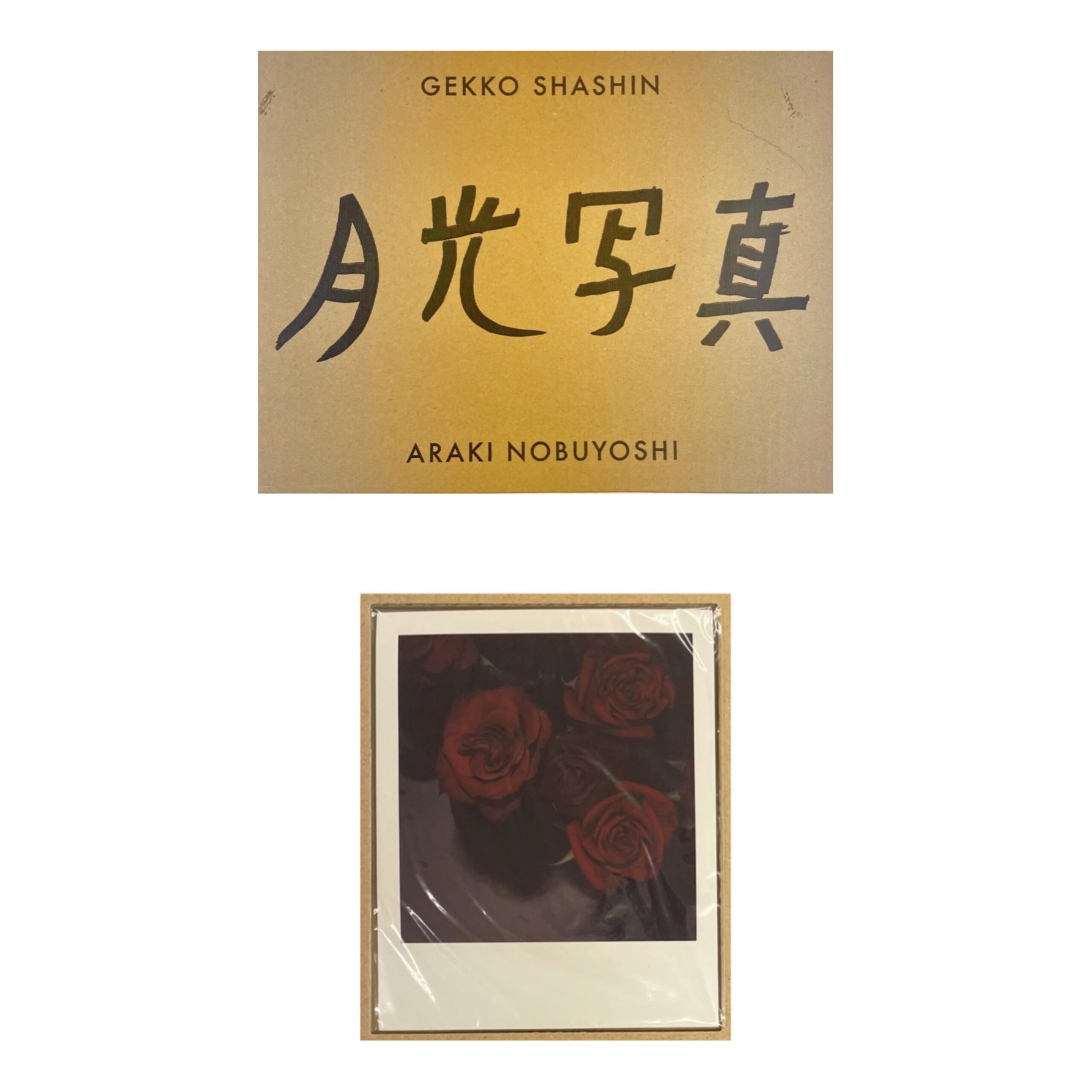 月光写真　荒木経惟 / GEKKO SHASHIN ARAKI NOBUYOSSHI  ポラロイド付き（サイン入）限定版