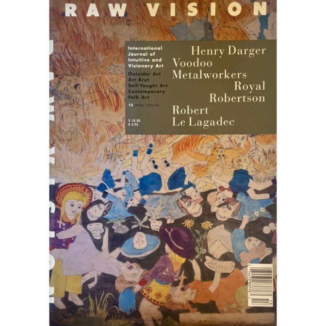 Raw Vision 13 Winter 1995/96 International Journal of Intuitive and Visionary Art