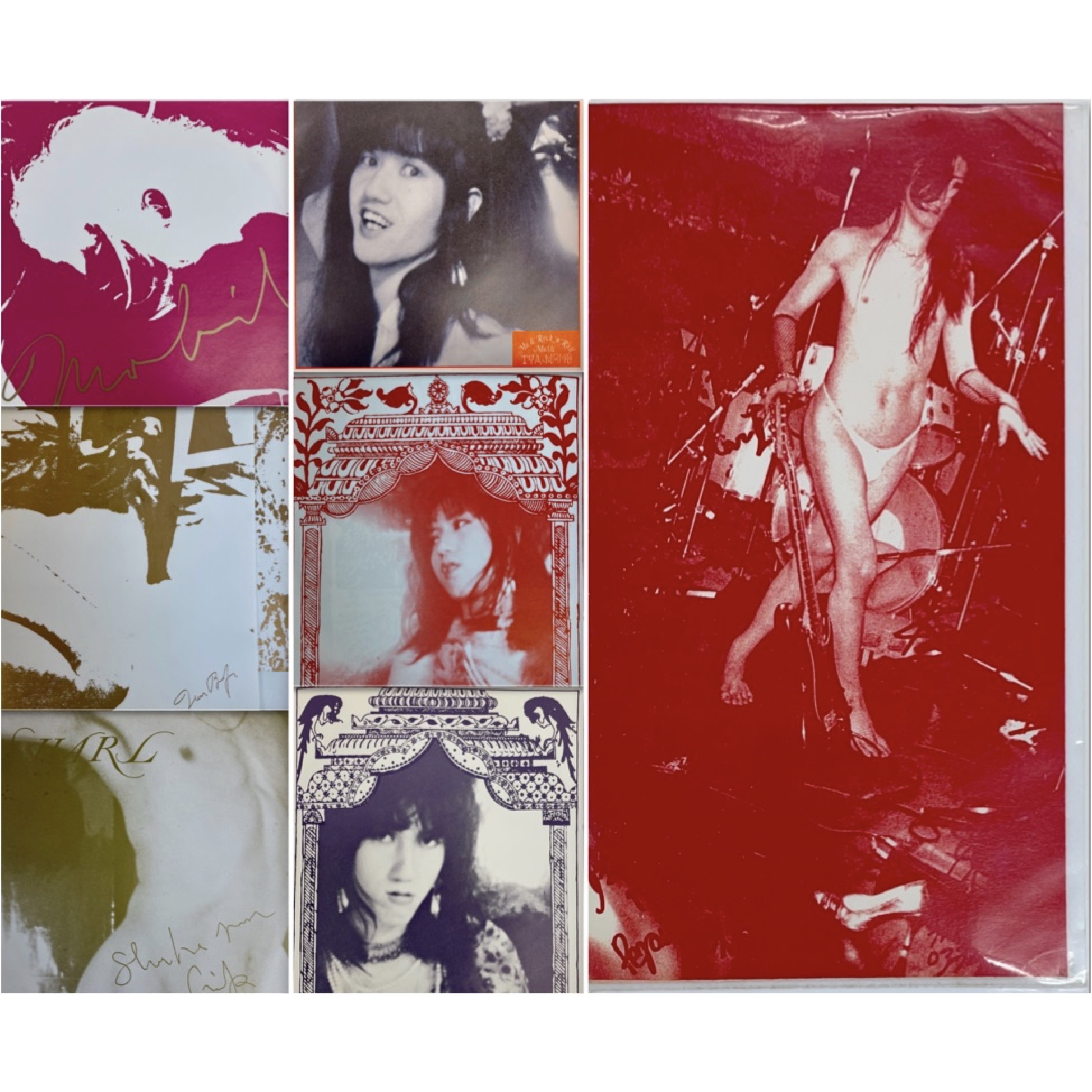 琴桃川凛  VHS/7inchレコード/ソノシート　7点セット